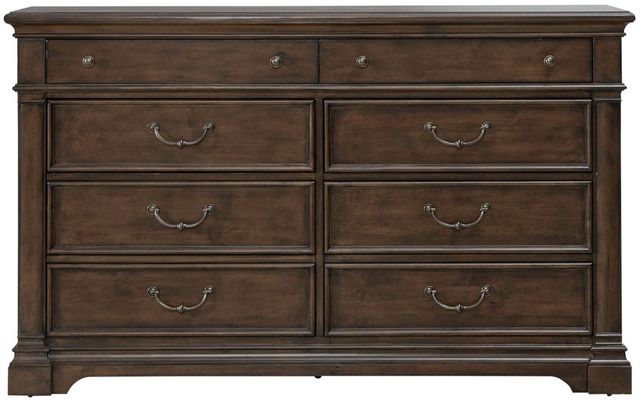 Liberty Furniture Arden Road Satin Cherry Dresser-2
