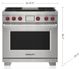 Wolf® 36" Stainless Steel Pro Style Dual Fuel Range-3