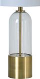 Renwil® Theodore 2-Piece Antique Brass/Clear/Off-White Table Lamp Set-3