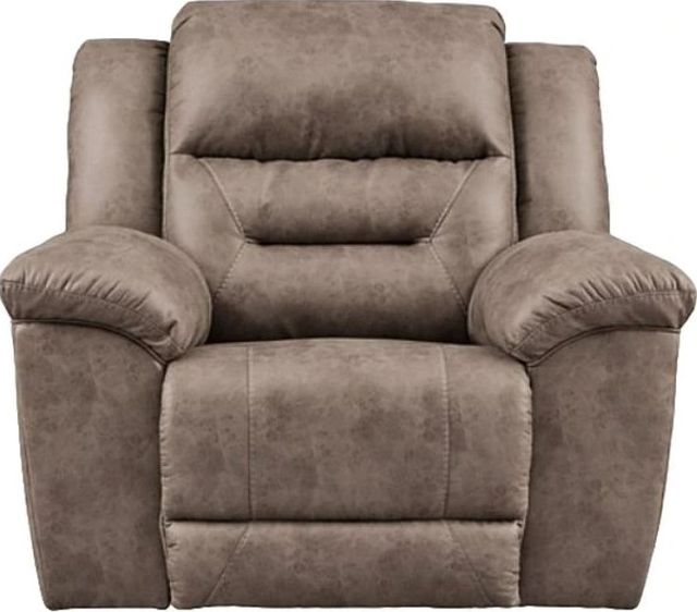 Signature Design by Ashley® Stoneland Fossil Power Rocker Recliner-1