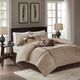 Olliix by Madison Park 7 Piece Beige Full Dune Comforter Set-1