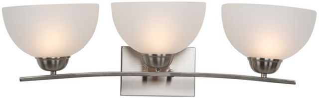 YHD Alta Peak Acid Washed/Satin Steel 3-Light Vanity Lighting-2