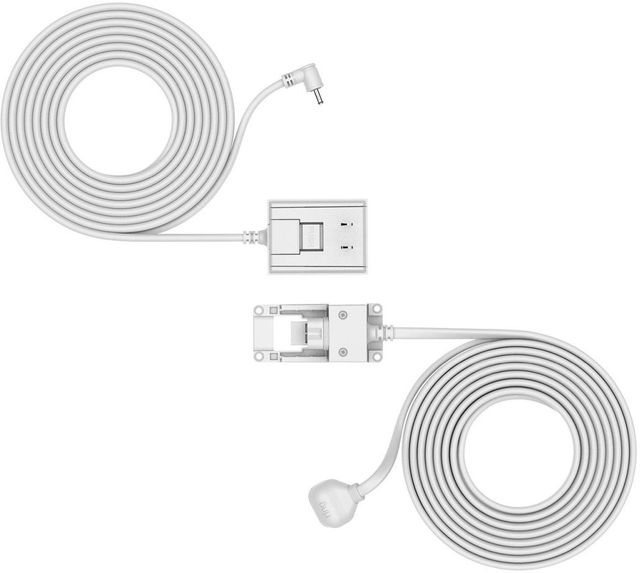 ring White Indoor/Outdoor Power Adapter (Barrel Plug)-1