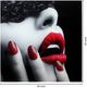 Classy Living Luscious Lace Lips Frameless Wall Art-2