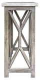 Uttermost® Catali Ivory Limestone Top Console Table with Warm Oatmeal Wash Base-4