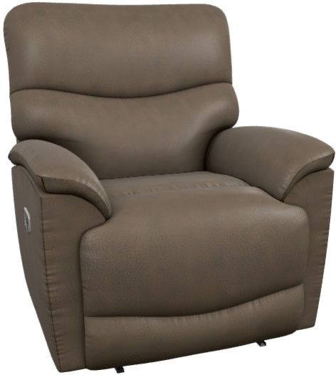 La-Z-Boy® Trouper Mink Power Wall Recliner with Headrest and Lumbar-0