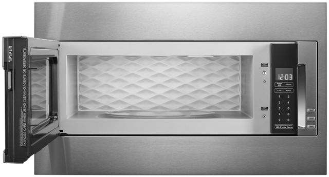 KitchenAid® 1.1 Cu. Ft. Stainless Steel Built In Microwave-4