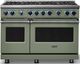 Viking® 7 Series 48'' Eucalyptus Pro Style Gas Range-3