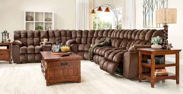 Franklin™ Brayden Alibaba Umber Manual Reclining Loveseat-1