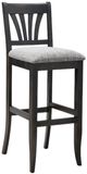 Handstone Verona 30” Bar Chair With Wood Seat-0