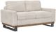 International Furniture Direct Mita Ivory Upholstered Loveseat-0