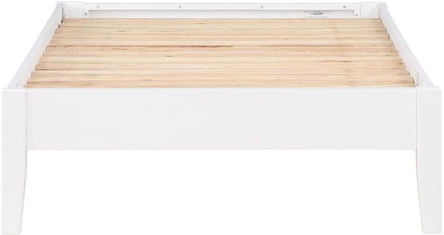 Coaster® Hounslow White Twin Platform Bed-3