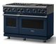 Viking® 7 Series 48" Slate Blue Pro Style Natural Gas Range with 12" Reversible Griddle-2
