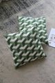 A & B Home Green/White 18"x18" Throw Pillow-2