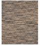 A & B Home Black/Brown 8' x 10 ' Rug with Loop Shuttle Weave Durrie-1