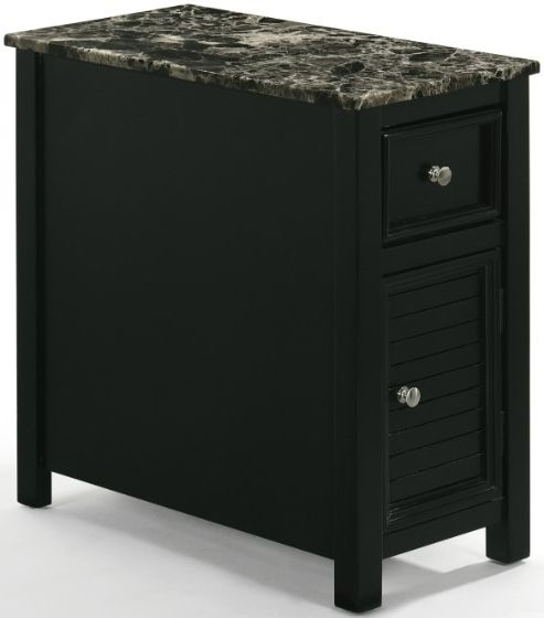 New Classic® Home Furnishings Samson Black End Table-0