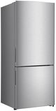 Verona® 28" 14.8 Cu. Ft. Stainless Steel Counter Depth Bottom Freezer Refrigerator -2