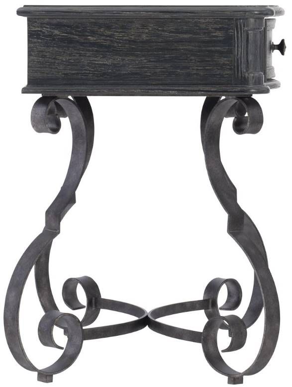 Bernhardt Villa Toscana Ember/Textured Carbone Nightstand-2
