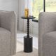 Uttermost® Bead Black Drink Table-1