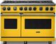 Viking® 7 Series 48'' Daffodil Pro Style Natural Gas Range-0