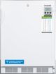 Accucold® 3.2 Cu. Ft. White Built In Under The Counter Upright Freezer-0