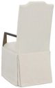Fairfield® Customizable Dining Entree Empire Tall Back Skirted Arm Chair-3