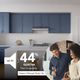 Broan Glacier 1 Series 42" Stainless Steel Under Cabinet Range Hood-3