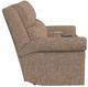 Flexsteel® Customizable Bernard Fabric Power Reclining Loveseat with Console, Headrest and Lumbar-4
