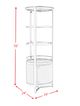 Elements International Lalia Gray Wine Rack-2
