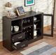 ACME Furniture Hazen Espresso Wine Cabinet -1