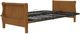 dhp furniture® Gray Wood Futon with Arms-2