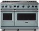 Viking® 7 Series 48" November Sky Pro Style Gas Range with Griddle-4