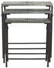 A & B Home 3-Piece Black/Gray Plant Stand Set-2