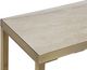 Renwil® Bodin Natural Console Table with Antique Brushed Brass Frame-4