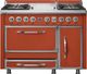 Viking® Tuscany 48" Spiced Cider Pro Style Dual Fuel Range with Griddle-0