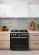 Café™ 36" Matte Black Pro Style Gas Range with 6 Burners-1