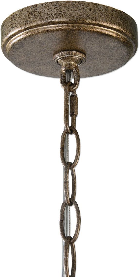Uttermost® Valka Silver Crystal Chandelier-3
