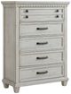 Elements International McCoy Antique White Chest-0