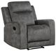 Homelegance® Dean Gray Manual Recliner-0