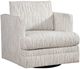Behold™ Home Carmine Pebble Swivel Chair-0