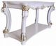 ACME Furniture Vendome Antique Pearl Sofa Table-0