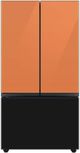 Samsung Bespoke 36" Charcoal Glass French Door Refrigerator Bottom Panel-5