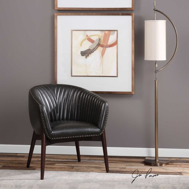 Uttermost® Anders Onyx Accent Chair-1