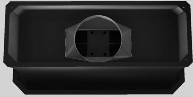 Vent-A-Hood® Designer Series 54" Black Island Range Hood-2