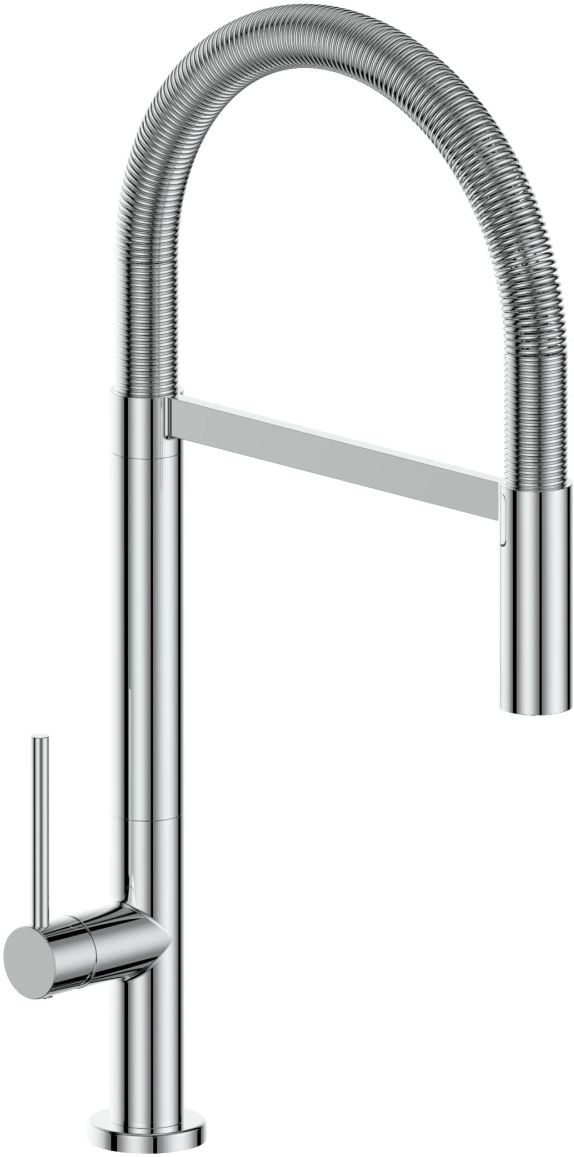 ZLINE Incline Chrome Pull Down Single Handle Kitchen Faucet-0