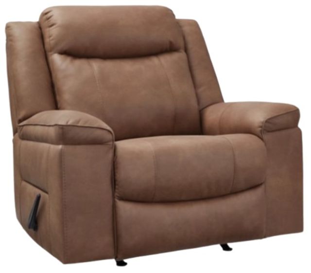 Signature Design by Ashley® Streamlight Caramel Manual Rocker Recliner-0