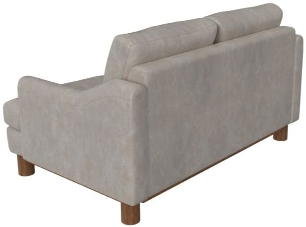 International Furniture Direct Olimpia Ivory Upholstered Loveseat-3
