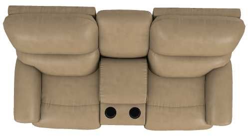 La-Z-Boy® Trouper Silt Manual Reclining Loveseat with Console-4