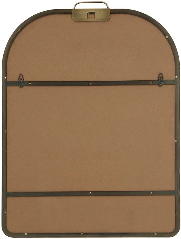 Renwil® Oro Antique Brushed Brass Accent Mirror-3