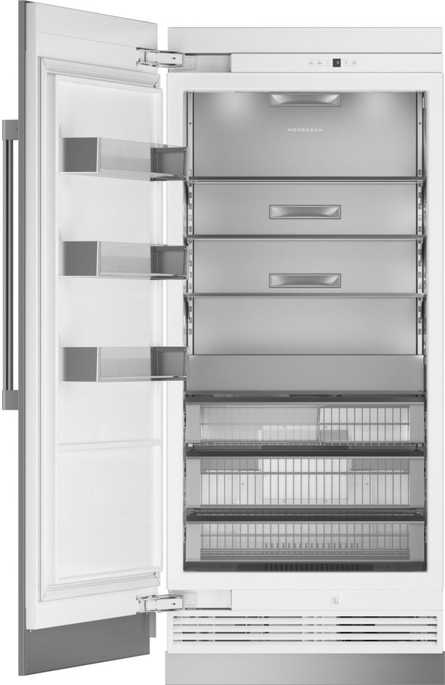 Monogram® 36" 21.2 Cu. Ft. Panel Ready Built-In Column Freezer-1